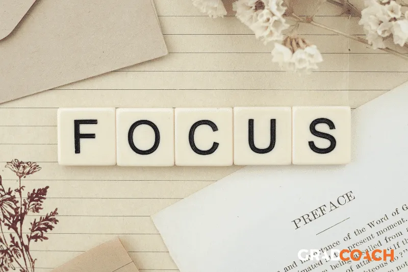 Keep a narrow focus