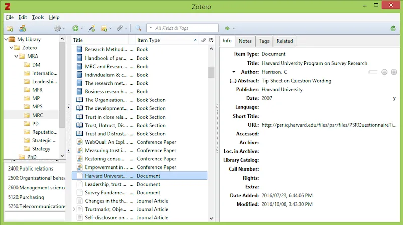 Zotero