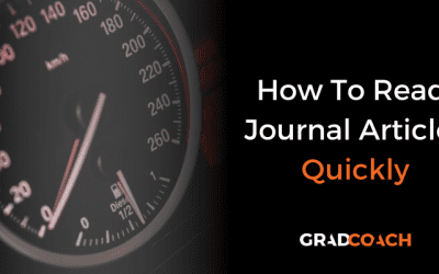 How To Read Journal Articles Quickly & Efficiently For Your Literature Review