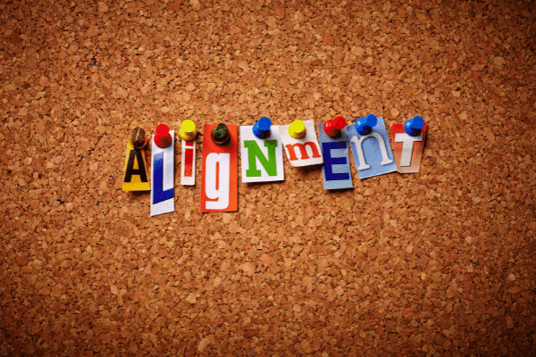 alignment There must be alignment between your research aims objectives and questions