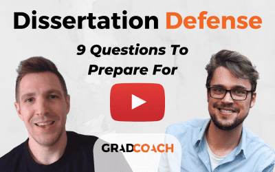 Preparing For Your Dissertation Defence: 13 Key Questions