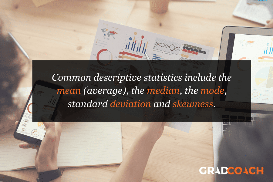 Examples of descriptive statistics