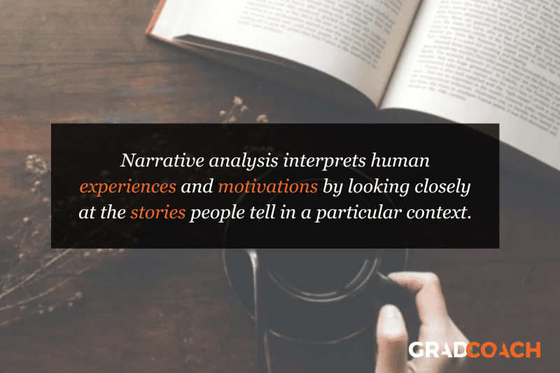 Simple definition of narrative analysis